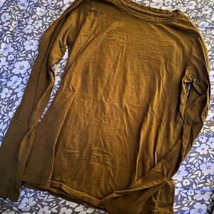 Sonoma Women's Long Sleeve Top in Mustard